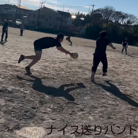 ナイス送りバント — 練習風景